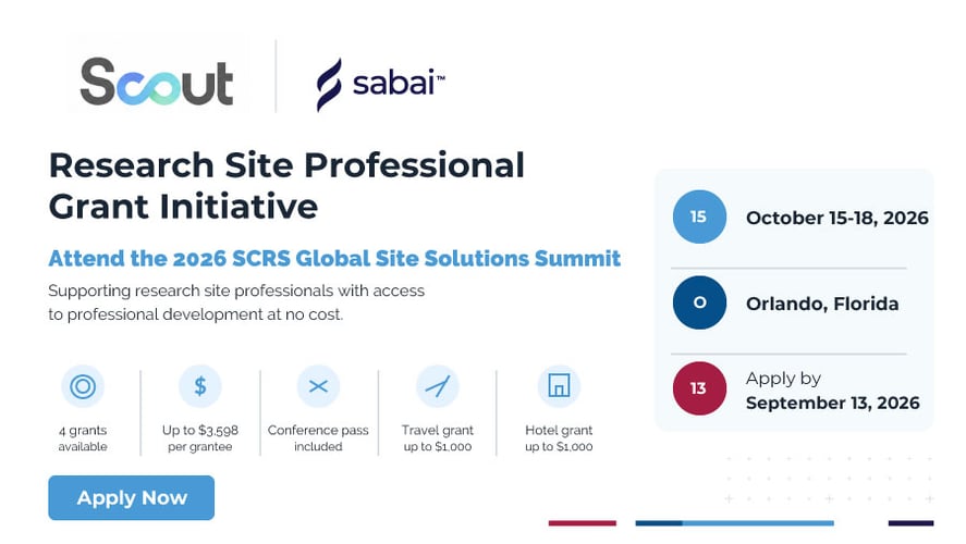 SITE SOLUTIONS SUMMIT GRANTS FOR CLINICAL SITE STAFF