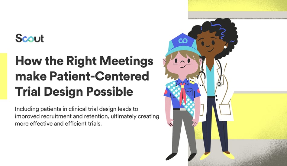 HOW THE RIGHT MEETINGS MAKE PATIENT-CENTERED TRIAL DESIGN POSSIBLE
