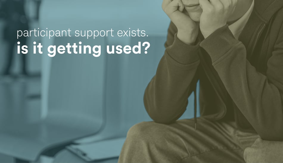 PARTICIPANT SUPPORT EXISTS. ARE SITES ABLE TO USE IT?